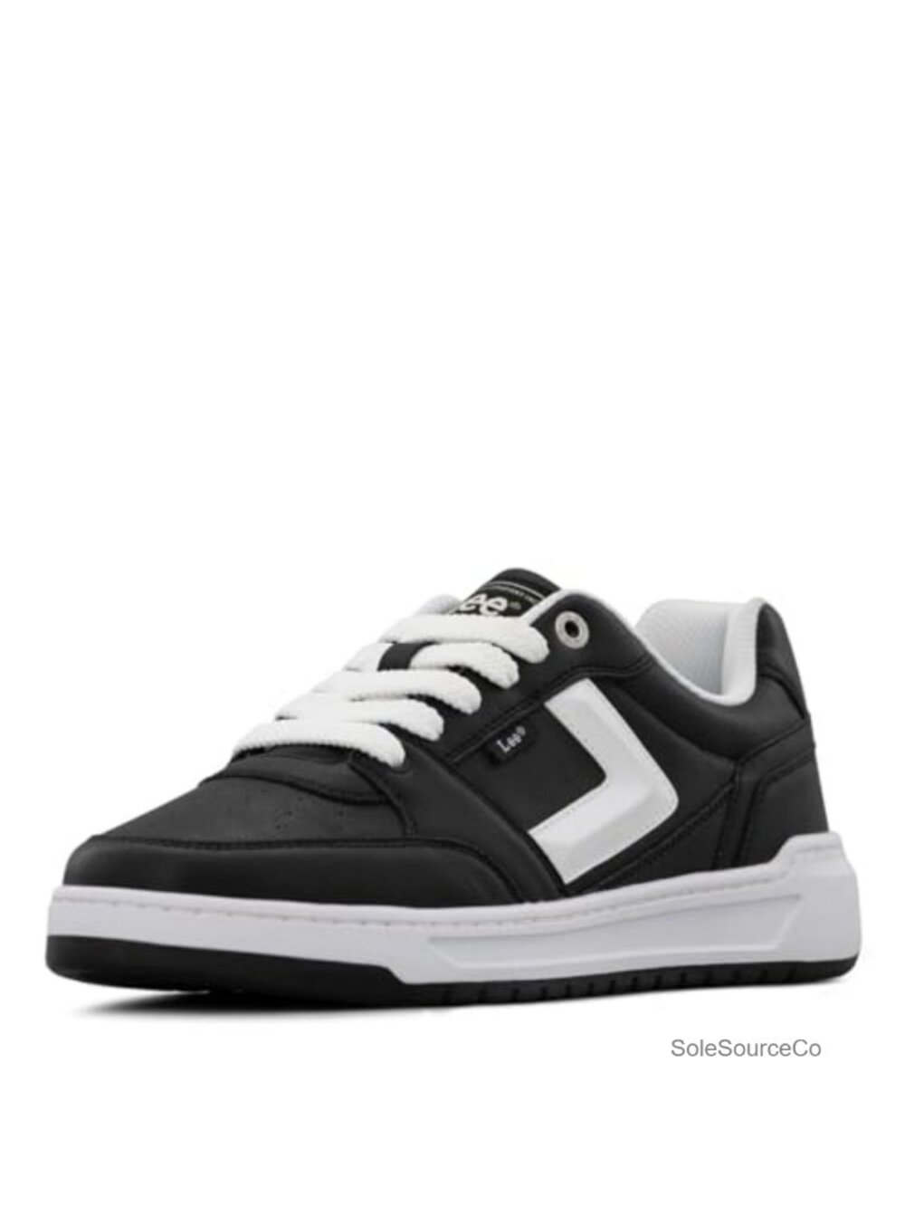 Men's Faux Leather Lace-Up Athletic Sneakers